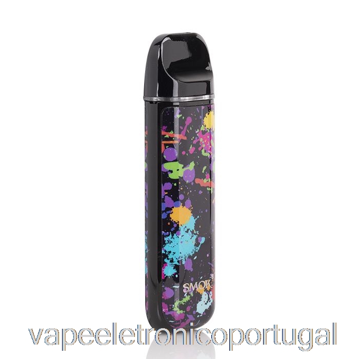 Vape Eletrônico Smok Novo 2 25w Pod System Preto E Spray De 7 Cores